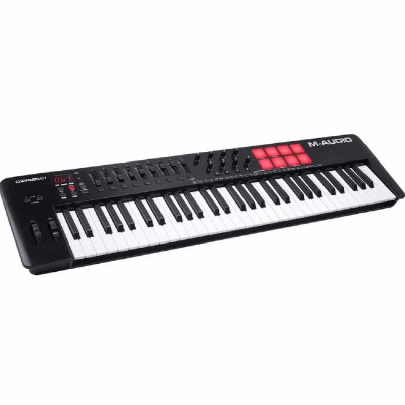 M-audio oxygen 61 v midi controller 